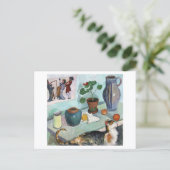 Still Life avec Cat August Macke Carte postale (Debout devant)