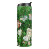 Still Life: Pink Roses by Vincent van Gogh Thermosbeker (Gedraaid links)