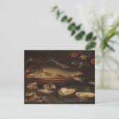 Still Life with Fish de Clara Peeters Carte postal (Debout devant)