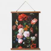 Still Life with Flowers in a Glass Vase Classic Hangend Wandkleed (Voorkant)