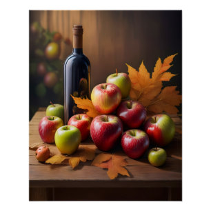 Still Lifeposter, Autumn Leaves, Perfect Poster