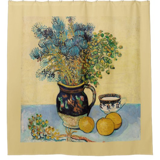 Still Live van Van Gogh Douchegordijn (Voorkant)