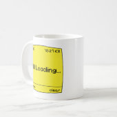Still Loading.. Retro Mobile Design Mug (Devant gauche)