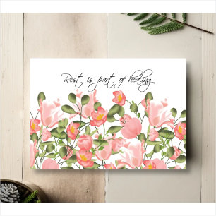 Still Meadow – Carte de Botanique Encourageante