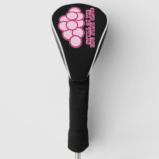 Still On the Big Pink Cloud Golfheadcover (Voorkant)