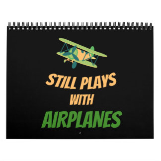Still plays with airplanes kalender