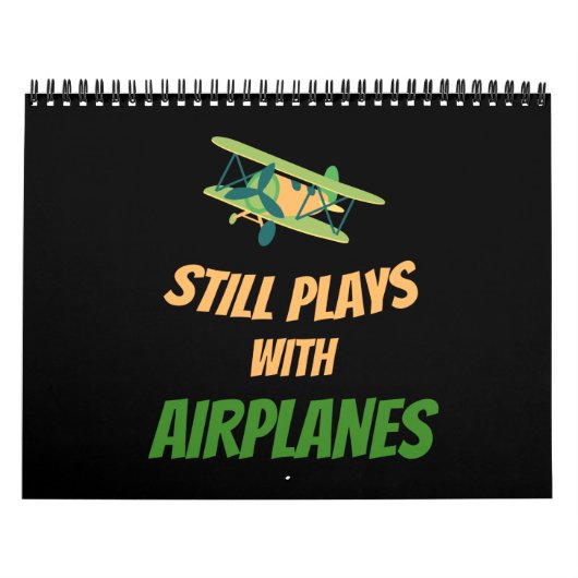 Still plays with airplanes kalender (Hoes)
