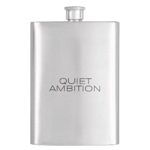 Stille Ambitie Mat Zwart Rvs Fles Flacon