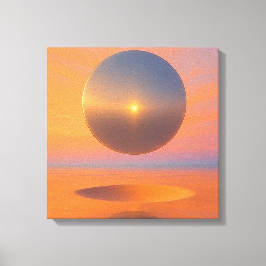 Stille Baansnelheid Canvas Afdruk (Voorkant)