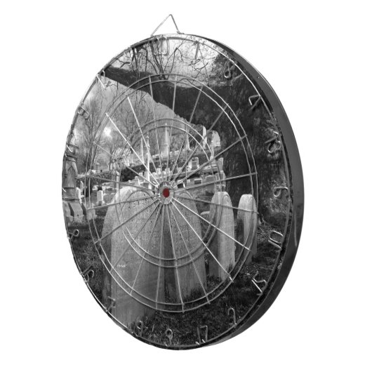 stille begraafplaats dartbord (Voorkant Rechts)