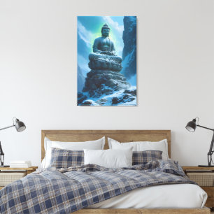 Stille Bewaker van de Toppen Canvas Afdruk