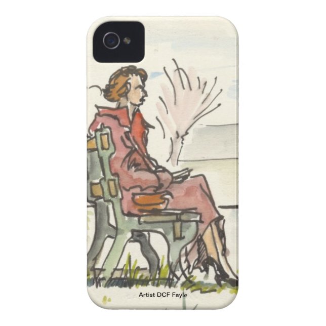  stille Blackberry-draagtas Case-Mate iPhone Case (Achterkant)