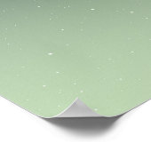 Stille boom staande op een verre ster. poster (Hoek)