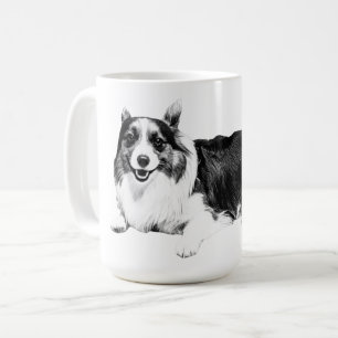 Stille Corgi Ochtendglimlach Koffiemok