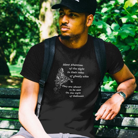 Stille fantomen van de nacht - Halloween T-shirt
