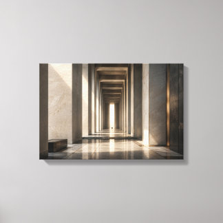 Stille gang — Aurema (Landschap) Canvas Afdruk