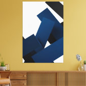 Stille Geometrie Canvas Afdruk (Insitu (Woonkamer))