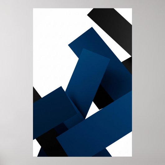 Stille Geometrie Poster (Voorkant)