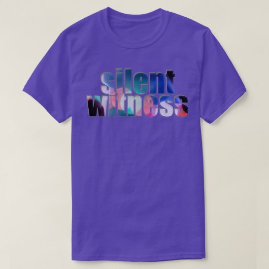 stille getuige t-shirt (Design voorkant)