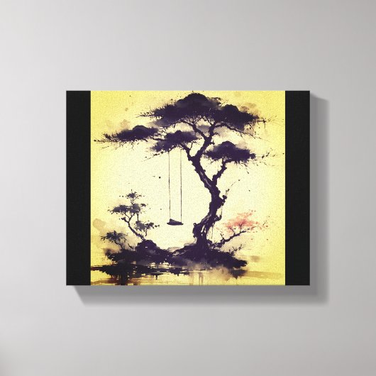 stille harmonie canvas afdruk (Voorkant)