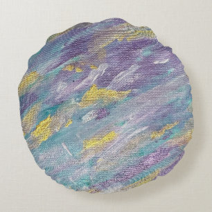 Stille Heerschappij Moderne Kunst Rond Kussen