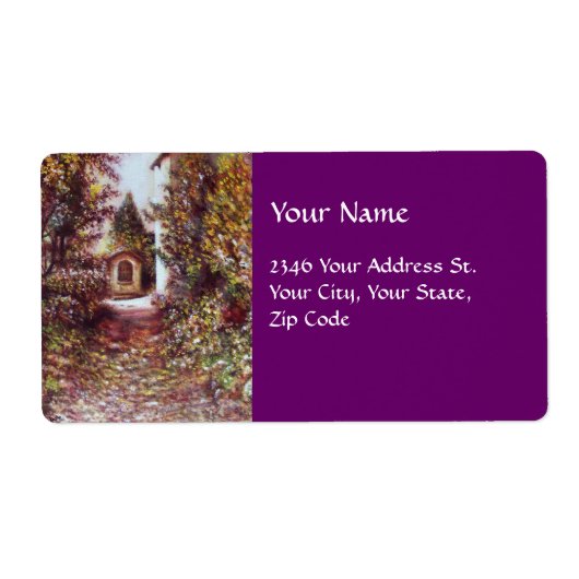 STILLE HERFST IN FLORENCE ETIKET (Voorkant)