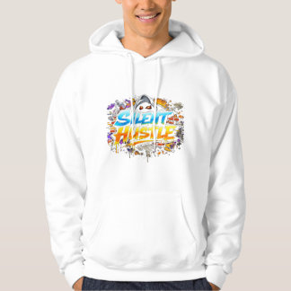 Stille Hustle Graffiti Straatkunst Ontwerp Hoodie