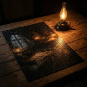 Stille hut - Interieur puzzel van een piratenschip