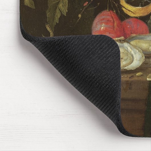 stille levenscyclus met fruit en schelpdieren, 165 muismat (Hoek)