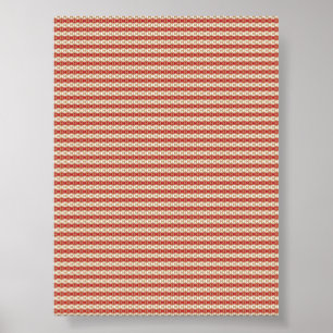 Stille Luxe Ontwerper Patroon Tote Tas Poster