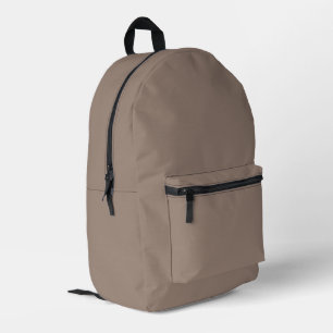 Stille Luxe Taupe Gepersonaliseerde Rugzak