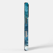 Stille Nacht Gloeiende Kerstboom Woud Case-Mate iPhone Case (Achterkant / Rechts)