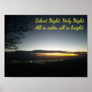 Stille Nacht Heilige Nacht - Agrinio Griekenland ' Poster