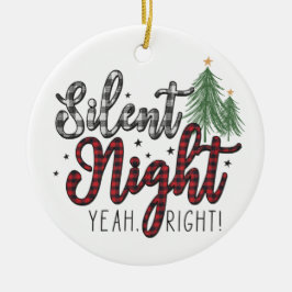 Stille Nacht Ja Juist Kerstmis Keramisch Ornament