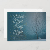 STILLE NACHT / Kerst Briefkaart (Voorkant / Achterkant)