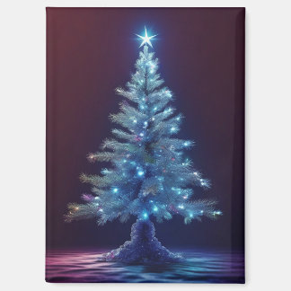 Stille Nacht Kerstboom Magneet