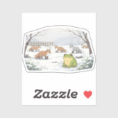 Stille Nieuwsgierigheid Sticker (Vel)