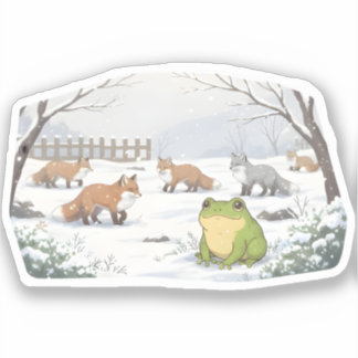 Stille Nieuwsgierigheid Sticker