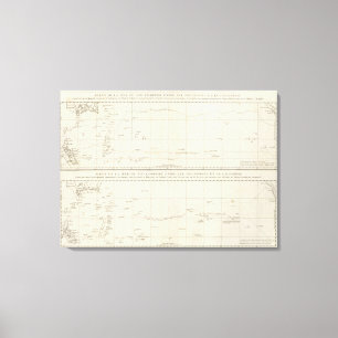 Stille Oceaan 11 Canvas Afdruk