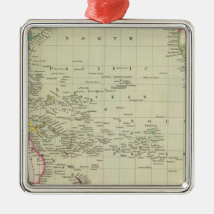 Stille Oceaan 11 Metalen Ornament
