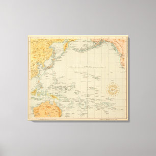 Stille Oceaan nr. 1 Canvas Afdruk