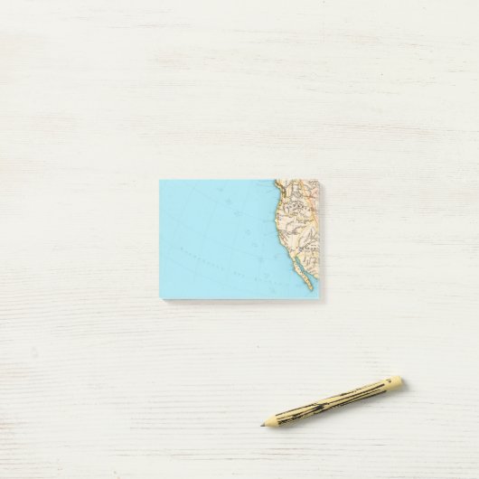 Stille Oceaan Post-it® Notes (Op bureau)