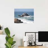 Stille Oceaan, San Francisco, CA Poster (Thuiskantoor)
