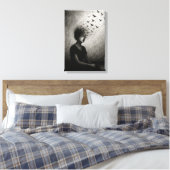 Stille Ontsnapping Canvas Afdruk (Insitu (Slaapkamer))