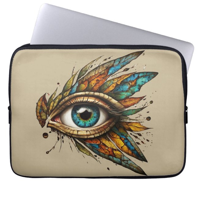 stille oproep laptop sleeve (Voorkant)