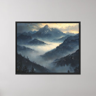 Stille pieken canvas afdruk