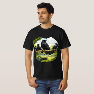 Stille Samenkomst – Kraaien op een Parktak T-shirt