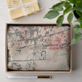 Stille Samurai Rode Bos (1) Tissuepapier (Geschenk)