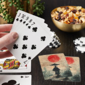 Stille Samurai Rode Woud (2) Pokerkaarten (Insitu)