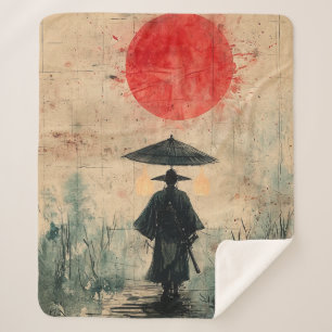 Stille Samurai Rode Woud (2) Sherpa Deken